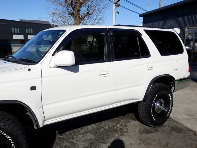 ハイラックスサーフ ＳＳＲ－Ｘ後期型ナロークラシック２インチＵＰ　新品ＤＥＡＮ１６インチＡＷ　新品ＢＦグットリッチＡＴタイヤ（29枚目）