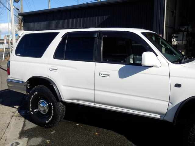 ハイラックスサーフ ＳＳＲ－Ｘ後期型ナロークラシック２インチＵＰ　新品ＤＥＡＮ１６インチＡＷ　新品ＢＦグットリッチＡＴタイヤ（30枚目）