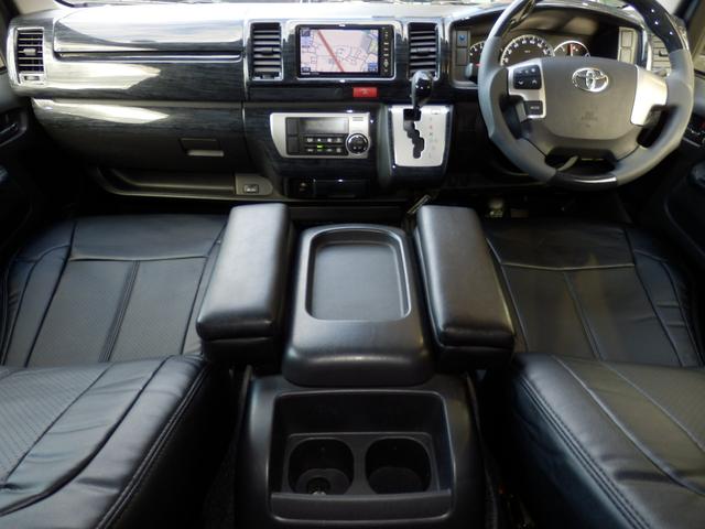 ハイエースバン スーパーGL4型両側パワスラ新品フロントリップ 両側パワスラ 純正LEDヘッドライト(2枚目)