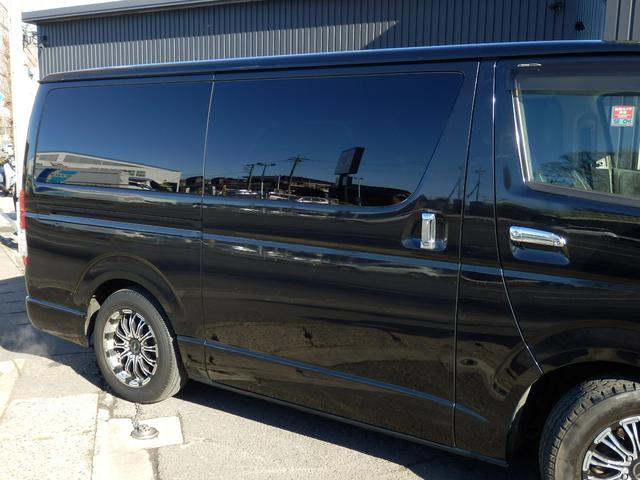 ハイエースバン スーパーGL4型両側パワスラ新品フロントリップ 両側パワスラ 純正LEDヘッドライト(32枚目)