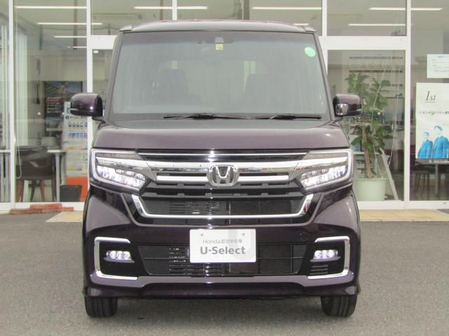 N-BOXカスタム L ワンオーナー 禁煙車 当社点検パック実施済車 純正ナビ フルセグ Bluetooth ミュージックサーバー USB 両側電動スライドドア ETC シートヒーター LEDヘッドライト 14インチアルミ(8枚目)
