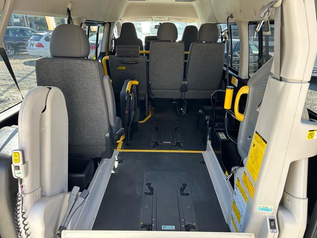 ハイエースバン ロングDX ウェルキャブ 車いす仕様車 Bタイプ 乗車10名 車いす2基固定 ナビ・TV ETC(31枚目)