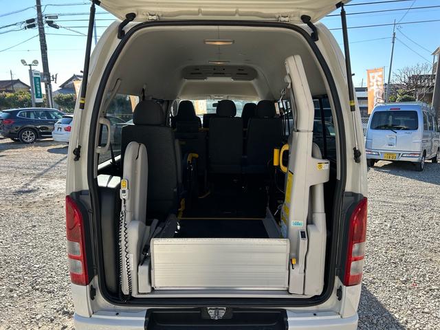 ハイエースバン ロングDX ウェルキャブ 車いす仕様車 Bタイプ 乗車10名 車いす2基固定 ナビ・TV ETC(32枚目)