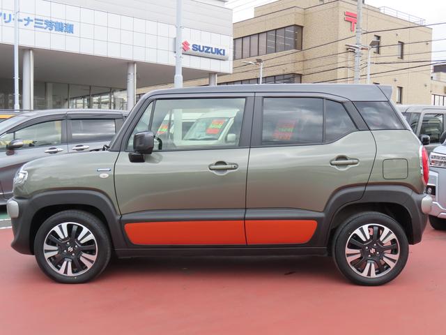 クロスビー ＨＹＢＲＩＤ　ＭＶ　４型　衝突被害軽減ブレーキ　リヤパーキングセンサー　アダプティブクルーズコントロール　オートライト　シートヒーター　スマートキー　キーレスプッシュスタート　フルオートエアコン　パワーウィンドウ（27枚目）