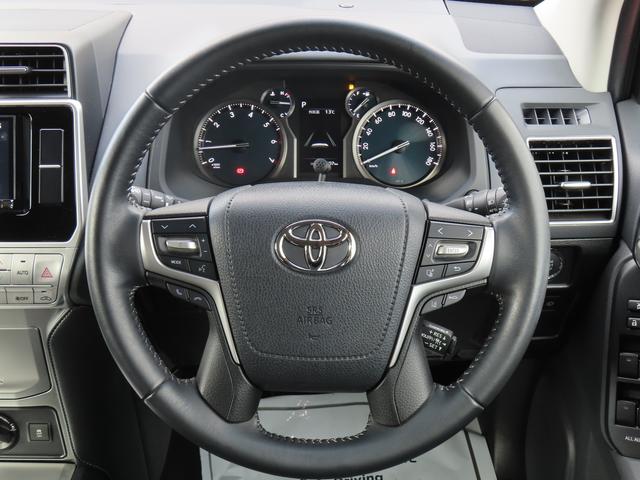 ランドクルーザープラド TX Lパッケージ マットブラックエディション 衝突被害軽減ブレーキ ディスプレイオーディオ バックアイカメラ 前後ドライブレコーダー ETC オートライト クルーズコントロール フルオートエアコン スマートキー キーレスプッシュスタート(5枚目)