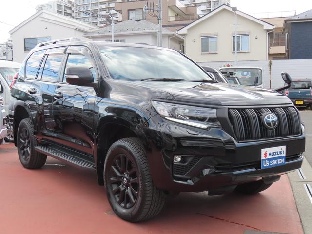 ランドクルーザープラド TX Lパッケージ マットブラックエディション 衝突被害軽減ブレーキ ディスプレイオーディオ バックアイカメラ 前後ドライブレコーダー ETC オートライト クルーズコントロール フルオートエアコン スマートキー キーレスプッシュスタート(23枚目)