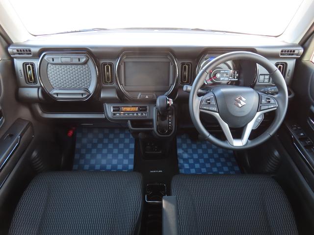 ハスラー ＨＹＢＲＩＤ　Ｘ　３型　衝突被害軽減ブレーキ　リヤパーキングセンサー　アダプティブクルーズコントロール　スマートキー　キーレスプッシュスタート　フルオートエアコン　オートライト　フルオートエアコン　電動格納ドアミラー（3枚目）