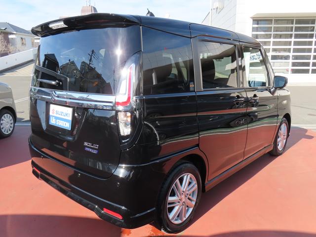 ソリオ ＨＹＢＲＩＤ　ＭＺ　３型　衝突被害軽減ブレーキ　リヤパーキングセンサー　ナビゲーション　全方位モニター　ヘッドアップディスプレイ　アダプティブクルーズコントロール　電動パーキングブレーキ　後席両側パワースライドドア（2枚目）