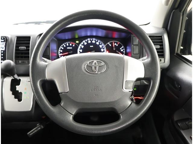 ハイエースバン ロングＤＸ　助手席エアバッグ　ブレーキサポート　リアカメラ　フルセグテレビ　ＤＶＤ　ＬＥＤライト　ＰＷ　運転席エアバッグ　ナビテレビ　横滑り防止　整備点検記録簿　イモビ付　パワーステアリング　エアコン　ＡＢＳ（6枚目）