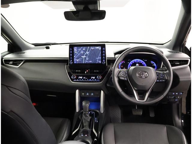 カローラクロス Ｚ　ムーンルーフ　横滑り防止機能　盗難防止装置　メモリナビ　整備記録簿　バックガイドモニター　クルーズコントロール　エアバッグ　キーフリーシステム　パワ－シ－ト　ＡＡＣ　ＥＴＣ車載器　ＡＷ　スマ－トキ－（5枚目）