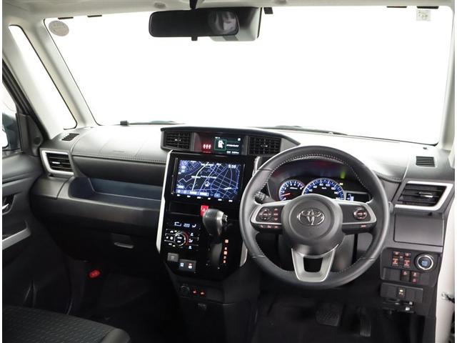 ルーミー カスタムＧ－Ｔ　助手席エアバック　両側オートスライドドア　スマートキープッシュスタート　ＬＥＤライト　横滑り防止機能　クルコン　点検記録簿　ＥＴＣ付　アルミホイール　フルフラット　キーレス　ＤＶＤ　ドラレコ　ＡＢＳ（5枚目）