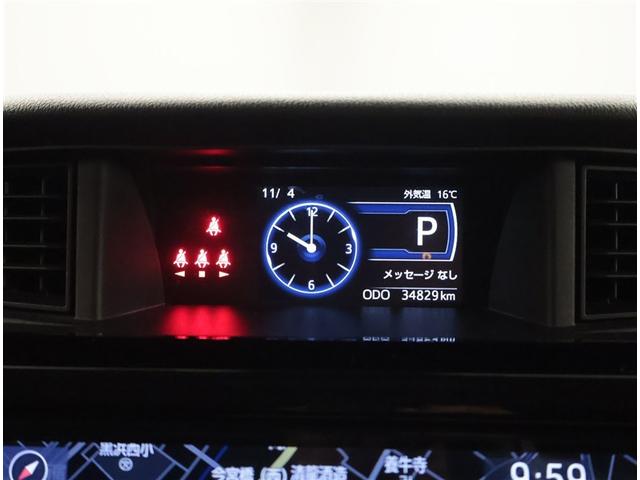 ルーミー カスタムＧ－Ｔ　助手席エアバック　両側オートスライドドア　スマートキープッシュスタート　ＬＥＤライト　横滑り防止機能　クルコン　点検記録簿　ＥＴＣ付　アルミホイール　フルフラット　キーレス　ＤＶＤ　ドラレコ　ＡＢＳ（10枚目）