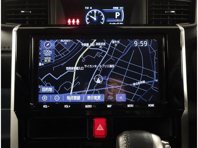 ルーミー カスタムＧ－Ｔ　助手席エアバック　両側オートスライドドア　スマートキープッシュスタート　ＬＥＤライト　横滑り防止機能　クルコン　点検記録簿　ＥＴＣ付　アルミホイール　フルフラット　キーレス　ＤＶＤ　ドラレコ　ＡＢＳ（11枚目）