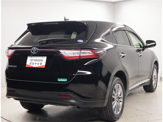 ハリアー プレミアム　カーテンエアバッグ　クルーズＣ　記録簿あり　Ｂカメラ　電動パワーシート　ＬＥＤライト　メモリナビ　横滑り防止機能　オートエアコン　Ａストップ　エアバッグ　ＡＷ　ＤＶＤ再生可　パワーウィンドウ　キーレス（3枚目）