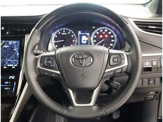 ハリアー プレミアム　カーテンエアバッグ　クルーズＣ　記録簿あり　Ｂカメラ　電動パワーシート　ＬＥＤライト　メモリナビ　横滑り防止機能　オートエアコン　Ａストップ　エアバッグ　ＡＷ　ＤＶＤ再生可　パワーウィンドウ　キーレス（6枚目）