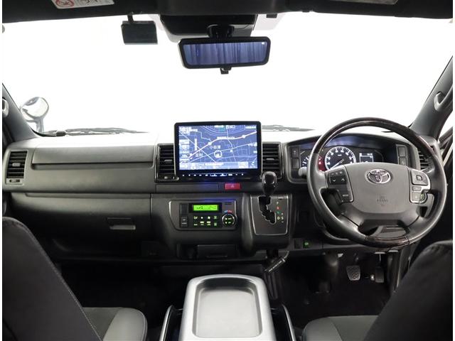 ハイエースバン スーパーGL ダークプライムII 衝突回避システム 運転席助手席エアバック ESC ドライブレコーダー付 フルフラット スマートエントリー LEDライト 地デジ エアコン エアバック キーレスエントリー イモビライザー ETC付き(5枚目)