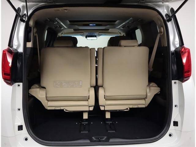 アルファードハイブリッド Ｇ　Ｆパッケージ　ムーンルーフ　Ｂモニター　オートクルーズコントロール　地デジ　オートエアコン　電動シート　ＡＢＳ　エアバッグ　ＥＴＣ　点検記録簿　キーレス　盗難防止装置　メモリーナビ　横滑防止　３列シート　アルミ（32枚目）