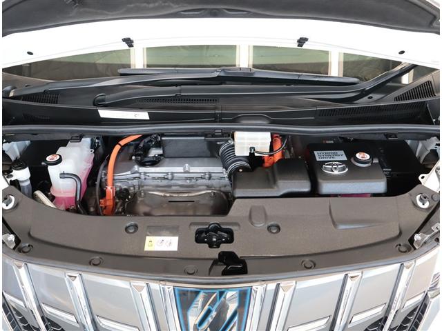 アルファードハイブリッド Ｇ　Ｆパッケージ　ムーンルーフ　Ｂモニター　オートクルーズコントロール　地デジ　オートエアコン　電動シート　ＡＢＳ　エアバッグ　ＥＴＣ　点検記録簿　キーレス　盗難防止装置　メモリーナビ　横滑防止　３列シート　アルミ（33枚目）