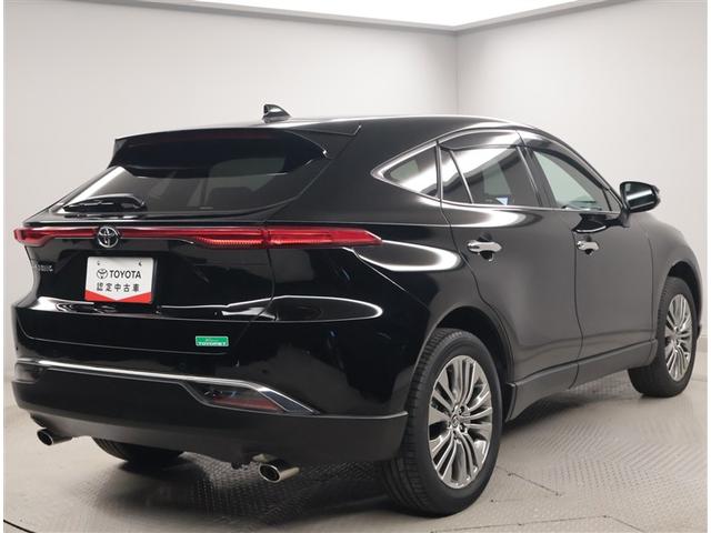 ハリアー Ｚ　盗難防止　運転席パワーシート　地デジ　横滑防止装置　リアビューカメラ　ヘッドライトＬＥＤ　アルミホイール　点検記録簿　Ｗエアバッグ　キーレス　ドラレコ付き　スマートキ－　サイドエアバッグ　エアコン（3枚目）