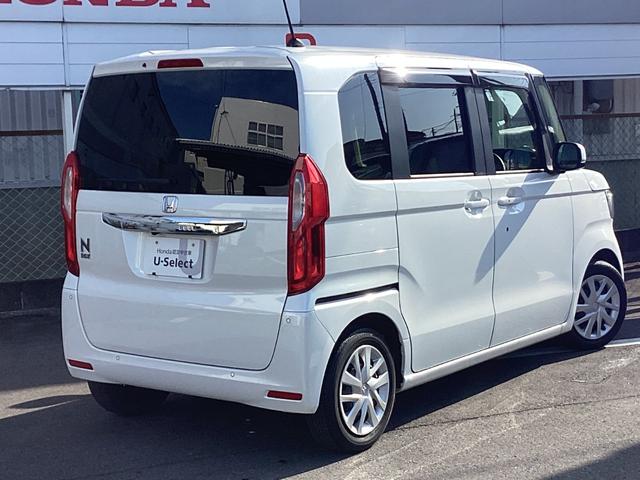 Ｎ－ＢＯＸ Ｌ・ターボ　ギャザズメモリーナビ　バックカメラ　両側電動スライドドア　パドルシフト　ドラレコ　シ－トヒ－タ－　ＡＡＣ　衝突軽減ブレーキ　禁煙　Ｂカメラ　ＬＥＤ　ワンオーナー車　整備記録簿　パワステ　イモビ　ＵＳＢ（13枚目）