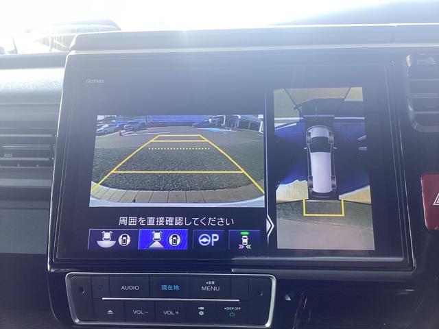 バックをするとき自動でリアの様子が映る『マルチビューカメラ』付き！　ナビ画面で確認しながらバックができますから安心ですね。でも、目視も大切ですよ！安全第一でお願いします！