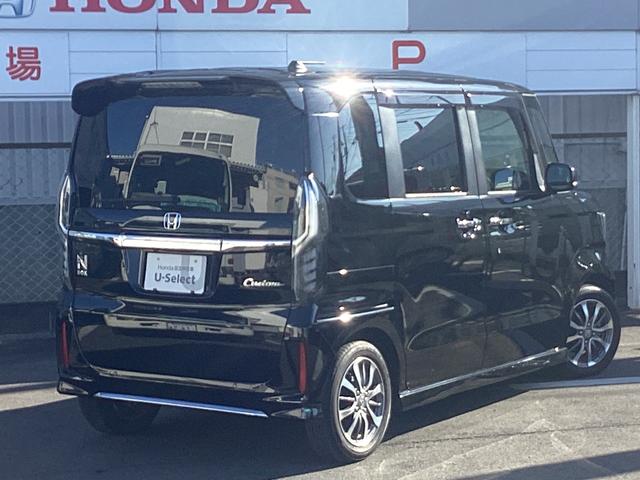 Ｎ－ＢＯＸカスタム Ｌ　純正メモリーナビ　ＥＴＣ　バックカメラ　シートヒーター　両側電動スライドドア　アルミホイール　両席電動スライドドア　Ｐソナー　１オーナー　サイドエアバッグ　ナビＴＶ　Ａストップ　点検記録簿　リアカメ（6枚目）