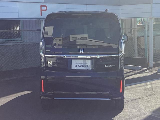 Ｎ－ＢＯＸカスタム Ｌ　純正メモリーナビ　ＥＴＣ　バックカメラ　シートヒーター　両側電動スライドドア　アルミホイール　両席電動スライドドア　Ｐソナー　１オーナー　サイドエアバッグ　ナビＴＶ　Ａストップ　点検記録簿　リアカメ（7枚目）