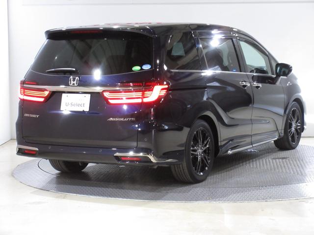 オデッセイ アブソルート・EX 純正メモリーナビドラレコETCRカメラワンオーナー パーキングサポート 整備記録簿 シ-トヒ-タ- バックモニター WAC フロントカメラ スマ-トキ- セキュリティーアラーム 3列シート DVD再生(13枚目)