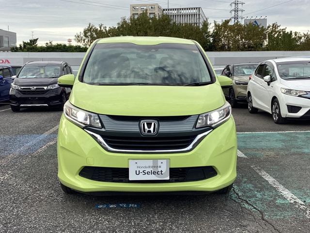 フリード G・ホンダセンシング 純正ナビ リヤカメラ ETC フルセグ 社外ドラレコ ホンダセンシング アクティブクルーズコントロール LEDライト 両側電動スライドドア 整備点検記録簿(8枚目)