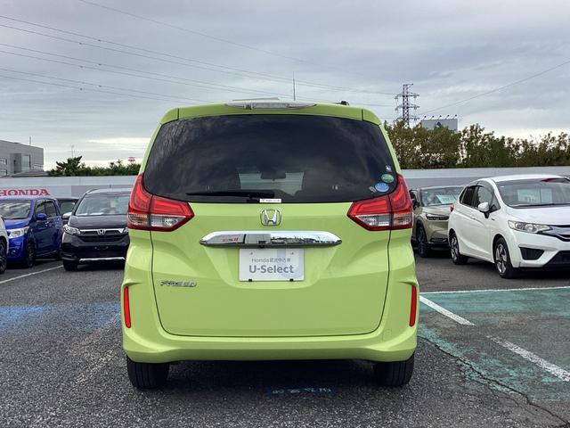 フリード G・ホンダセンシング 純正ナビ リヤカメラ ETC フルセグ 社外ドラレコ ホンダセンシング アクティブクルーズコントロール LEDライト 両側電動スライドドア 整備点検記録簿(10枚目)