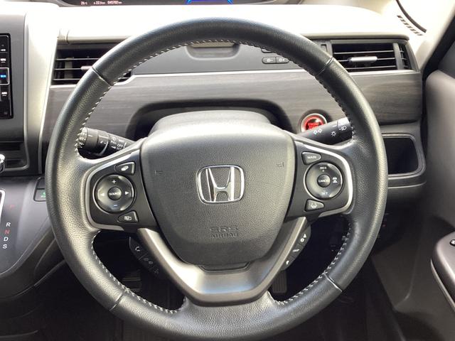 フリード G・ホンダセンシング 純正ナビ リヤカメラ ETC フルセグ 社外ドラレコ ホンダセンシング アクティブクルーズコントロール LEDライト 両側電動スライドドア 整備点検記録簿(11枚目)