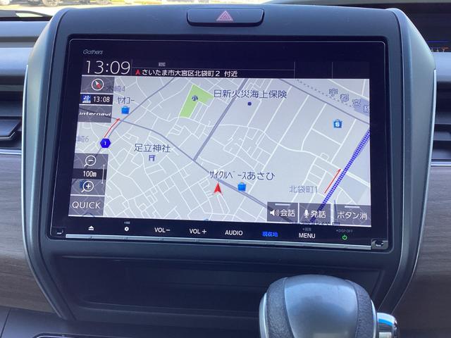 フリード Ｇ・ホンダセンシング　Ｆセグ　追突被害軽減ブレーキ　ｉストップ　Ｗエアバッグ　パワーウィンドウ　１オ－ナ－　アクティブクルーズコントロール　スマートキ　カラーバックモニター　禁煙　ＶＳＡ　エアコン（3枚目）