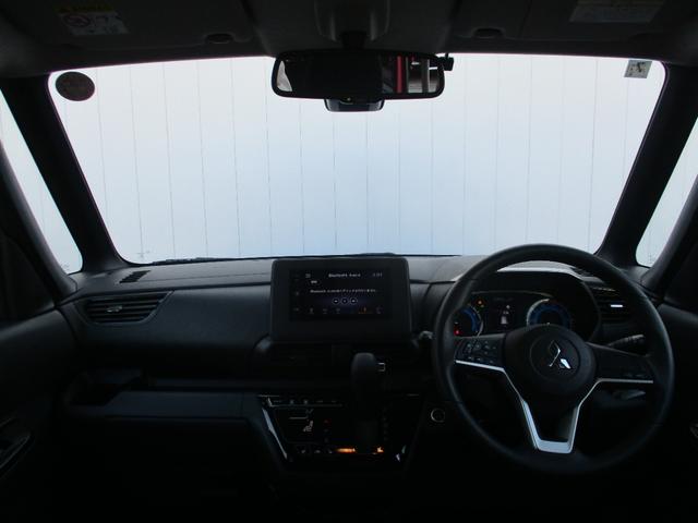 eKクロススペース Gプラスエディション ディスプレイオーディオ.両側電動スライド.ETC.全方位カメラ 横滑り防止装置 LEDヘッドライト クリアランスソナー シートヒーター スマートキー ETC車載器 アイドリングストップ バックカメラ(7枚目)