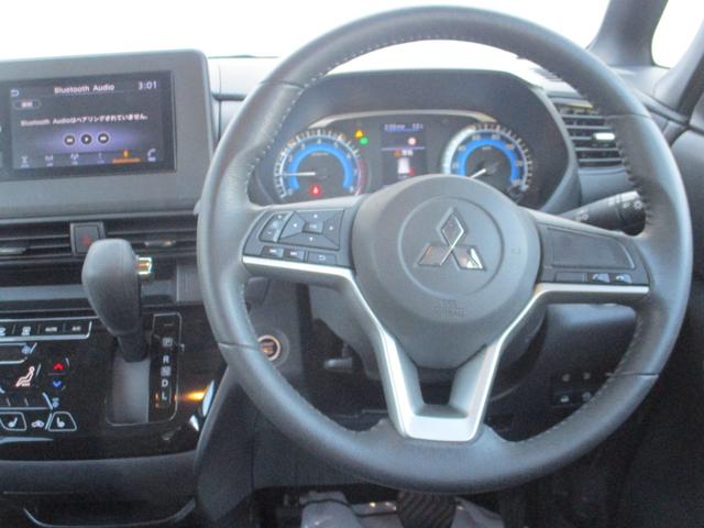 eKクロススペース Gプラスエディション ディスプレイオーディオ.両側電動スライド.ETC.全方位カメラ 横滑り防止装置 LEDヘッドライト クリアランスソナー シートヒーター スマートキー ETC車載器 アイドリングストップ バックカメラ(8枚目)