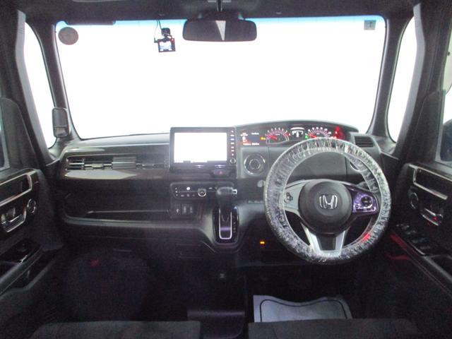 N-BOXカスタム G・EX 純正ナビ.片側電動スライドドア.ドラレコ前後.リア席モニター.ETC LED DVD再生 ナビTV スマートキー パワステ パワーウィンドウ ABS オートエアコン サイドエアバック バックモニター(7枚目)