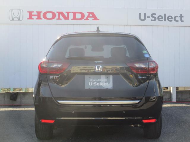 フィット ｅ：ＨＥＶリュクス　純正ナビ．ドラレコ前後．ＥＴＣ．電子パーキング　誤発進抑制機能　Ｉオーナー　リアカメラ　ＥＴＣ付　ＬＥＤ　シートヒーター　クルーズコントロール　ドライブレコーダー　ＤＶＤ　ＶＳＡ　フルセグ　キーレス（22枚目）