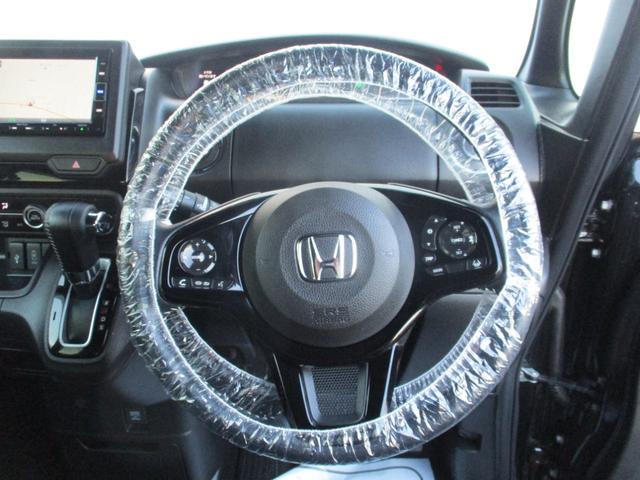 Ｎ－ＢＯＸカスタム Ｌターボ　純正ナビ．両側電動スライドドア．電子パーキング．ＥＴＣ．ドラレコ前後　衝突軽減ブレーキサポート　ＬＥＤヘッドライ　アイドリングＳ　ターボエンジン　ＰＳ　カーテンエアバック　シートヒータ　エアバック（5枚目）