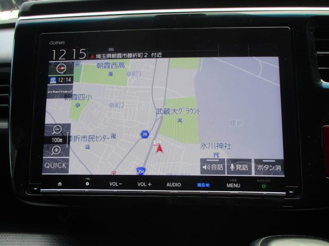 ステップワゴンスパーダ スパーダホンダセンシング　純正９インチナビ　９インチリアモニター純正フリップダウンモニター　７人乗り　ＬＥＤヘッドライト　　ＥＴＣ　両側電動スライドドア　純正アルミホイール　ワンオーナー　ＬＫＡ　盗難防止　助手席エアバッグ（7枚目）