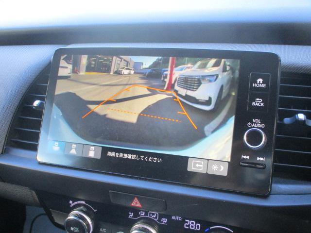 フィット ｅ：ＨＥＶクロスター　ＨｏｎｄａＳＥＮＳＩＮＧ・純正９インチナビ・純正ドライブレコーダー前後・ＥＴＣ２．０車載器・フルＬＥＤヘッドライト・純正アルミホイール・リアカメラ・ワンオーナー　ｂｌｕｅｔｏｏｔｈ　ルーフレール（9枚目）