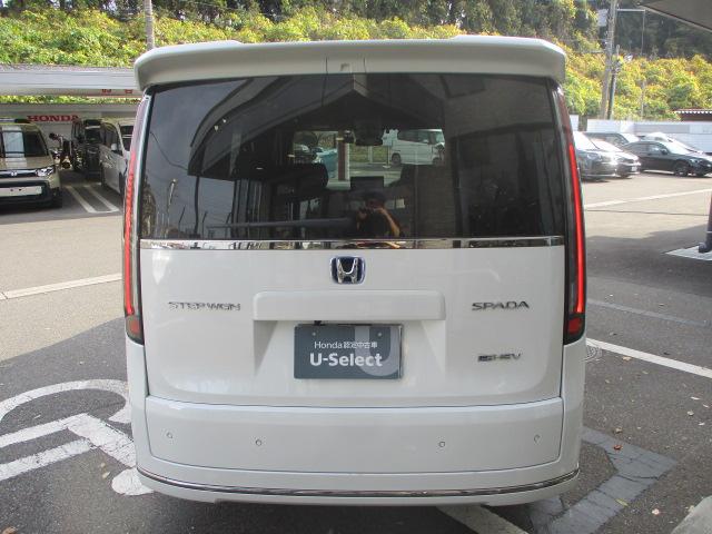 ステップワゴン ｅ：ＨＥＶスパーダ　ワンオーナー・純正ナビ・マルチビューＥＴＣ・ドラレコ・ブラインドスポット・両側電動スライドドア　１オーナー　マルチカメラ　デュアルエアコン　フルオートエアコン　ＥＳＣ　シートヒータ　オートライト（21枚目）