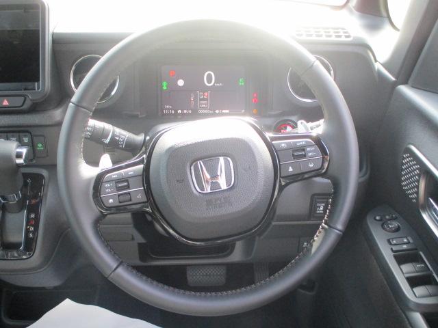 N-BOX L 登録済未使用車・ホンダセンシング・両側電動スライドドア・LEDヘッドライト 衝突軽減システム スマートキ- 車線維持支援システム フルフラットシート 電動格納式ドアミラー カーテンエアバック ABS(6枚目)