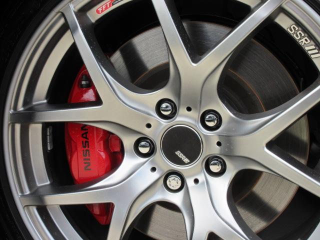 バージョンST 6速MT・SSR19アルミ・テイン車高調・ニスモマフラー・ワンオーナー・オレンジハーフレザーシート・シートヒーター・・スモークフイルム・ニスモタワーバー・ETC・・3連メーター・純正OPリアスポイラー(5枚目)