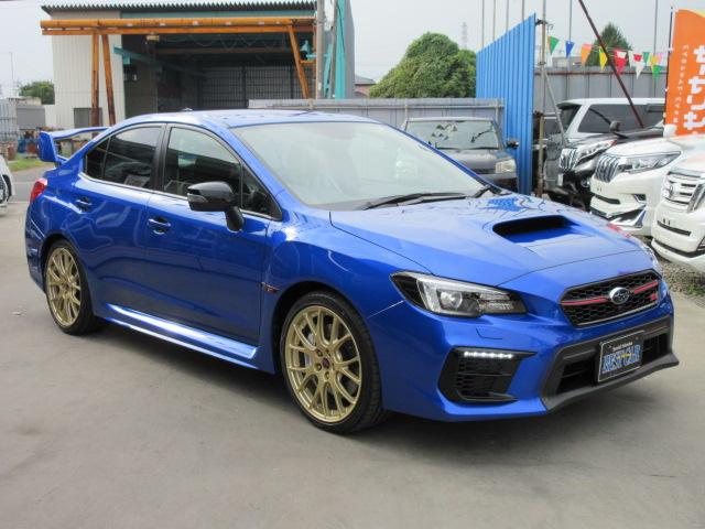 STI EJ20ファイナルエディション・最終型・555台限定抽選車・特別仕様車・ワンオーナー車・走行500km・レカロ半革・大型リアスポ・専用19ゴールドアルミ・8型ナビTV・フロント&左サイド・Bカメラ(7枚目)