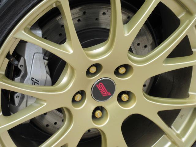 STI EJ20ファイナルエディション・最終型・555台限定抽選車・特別仕様車・ワンオーナー車・走行500km・レカロ半革・大型リアスポ・専用19ゴールドアルミ・8型ナビTV・フロント&左サイド・Bカメラ(50枚目)