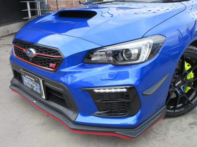 ＷＲＸ ＳＴＩ ＳＴＩ　タイプＳ　・６速ＭＴ　最終Ｆ型　パナソニック１０型フローティングナビ　フロント＆左サイド＆Ｂカメラ　運席レカロシート　ＨＫＳマフラー＆サクション　ＲＡＹＳ１９アルミ　ビルシュタイン　大型Ｒスポ　ＳＴＩフルエアロ（40枚目）