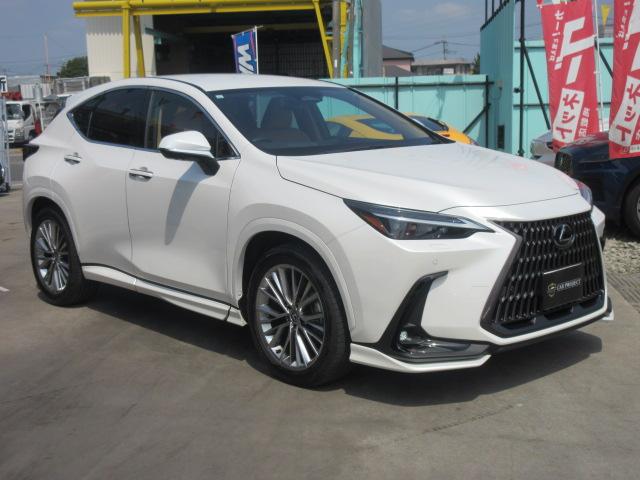 ＮＸ ＮＸ３５０ｈバージョンＬ　４ＷＤ　・純正１４型ナビ　フルセグＴＶ　全周囲カメラ　キャメル本革シート　エアシート　シートヒーター　ワイヤレス充電　デジタルインナーミラー　電動ゲート　３眼ＬＥＤライト　純正２０インチアルミ　純正ＯＰエアロ（10枚目）
