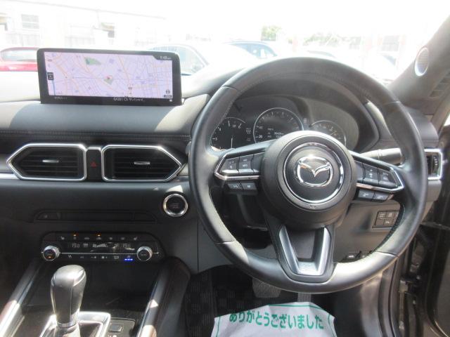 ＣＸ－５ ＸＤエクスクルーシブモード　・サンルーフ　純正１０．２５型ナビ　フルセグＴＶ　全周囲カメラ　ＢＯＳＥ　ＥＴＣ　ドラレコ　濃茶本革エアシート　シートヒーター　ステアリングヒーター　電動ゲート　オートエグゼマフラー＆レッドスプリング（22枚目）