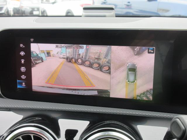 Aクラス A180スタイル AMGライン レザーエクスクルーシブPKG ・アドバンスドPKG AMGレザーエクスクルーシブPKG 純正ナビ フルセグ 全周囲カメラ 赤黒本革シートヒーター ワイヤレス充電 アシスト支援 純正AMG18アルミ HUD ソナー レーンキープ(6枚目)