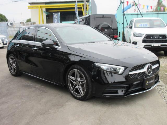 Aクラス A180スタイル AMGライン レザーエクスクルーシブPKG ・アドバンスドPKG AMGレザーエクスクルーシブPKG 純正ナビ フルセグ 全周囲カメラ 赤黒本革シートヒーター ワイヤレス充電 アシスト支援 純正AMG18アルミ HUD ソナー レーンキープ(9枚目)