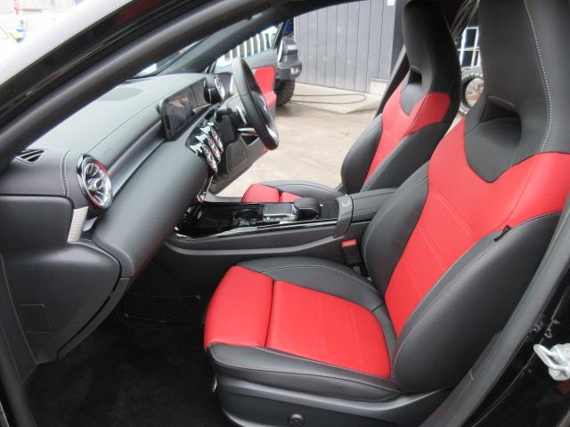 Aクラス A180スタイル AMGライン レザーエクスクルーシブPKG ・アドバンスドPKG AMGレザーエクスクルーシブPKG 純正ナビ フルセグ 全周囲カメラ 赤黒本革シートヒーター ワイヤレス充電 アシスト支援 純正AMG18アルミ HUD ソナー レーンキープ(39枚目)